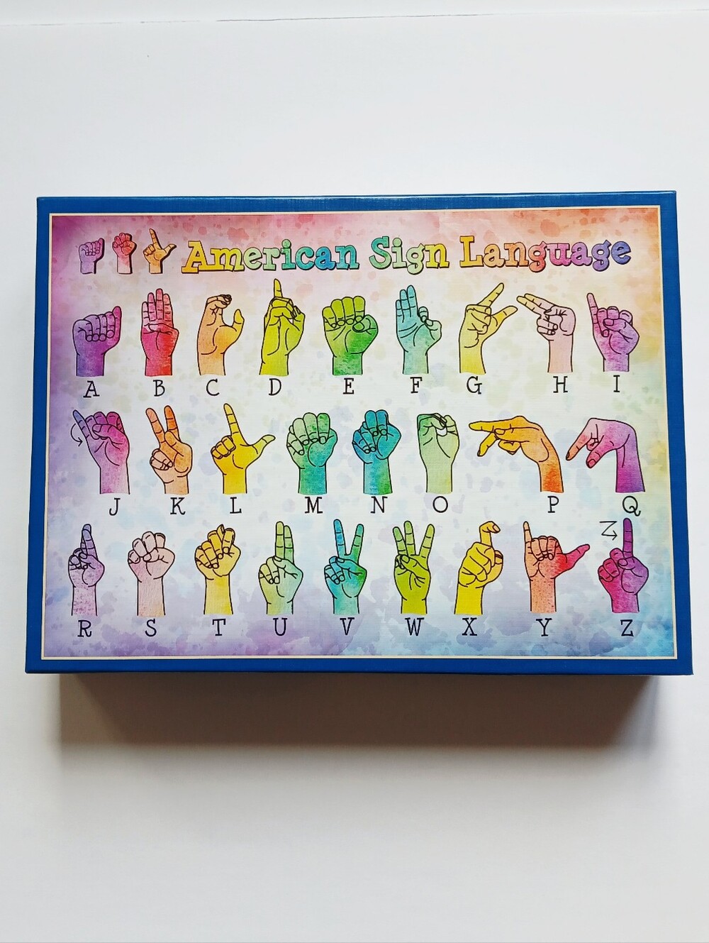American Sign Language 500-piece puzzle by Cobble Hill